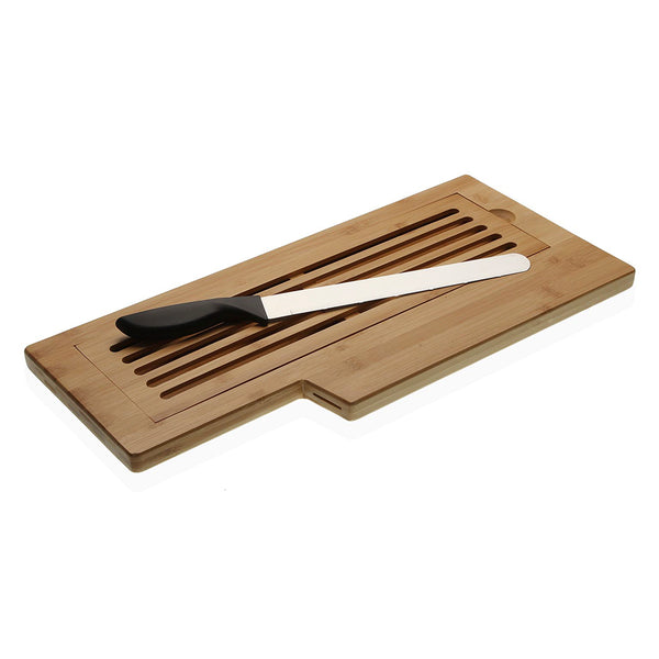 Tagliere con coltello pane bamboo – Nina Maison