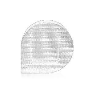 MESSAGE  VASO  TRASPARENTE