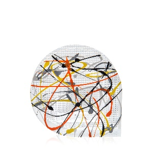 MESSAGE  VASO  MULTICOLOUR