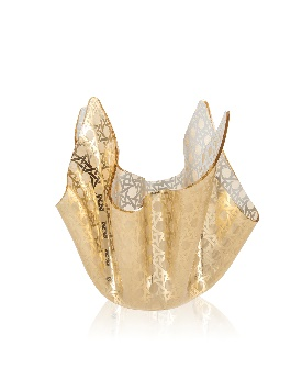 DRAPPEGGI PAGLIA DI VIENNA GOLD VASO SLIM