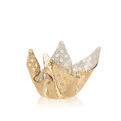 DRAPPEGGI PAGLIA DI VIENNA  GOLD VASO SMALL
