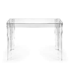 DESKO SCRIVANIA TRASPARENTE