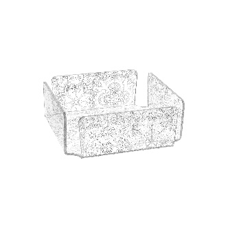 ETIQUETTE P/TOVAGLIOLI ORIZZONTALE MAIOLICA TRASP