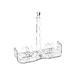 ETIQUETTE PORTABICCHIERI MAIOLICA TRASP