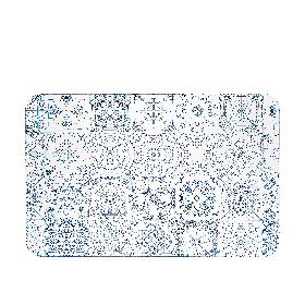 ETIQUETTE TOVAGLIETTA MAIOLICA AZULEJOS