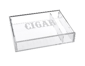 HUMIDOR PORTASIGARI TRASPARENTE