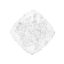 TASTY SOTTOPIATTO QUADRATO SMALL  PEACOCK