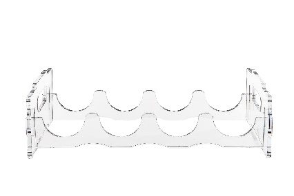 DEGUSTA PORTABOTTIGLIE TRASPARENTE