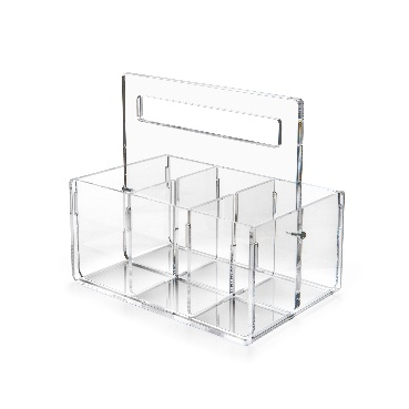 BON TON P/POSATE 6 SEDI C/MANICO TRASP.