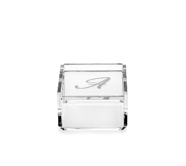 SCATOLINA  VIOLET  "A, a"  TRASPARENTE