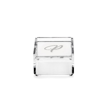 SCATOLINA  VIOLET  "P, p"  TRASPARENTE