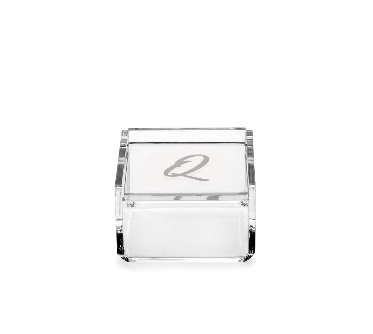 SCATOLINA  VIOLET  "Q, q"  TRASPARENTE