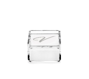 SCATOLINA  VIOLET  "V, v"  TRASPARENTE