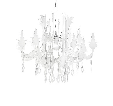 VERSAILLES  SOSPENSIONE  BIANCO  SATINATO