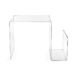 S-TABLE TAVOLINO TRASPARENTE