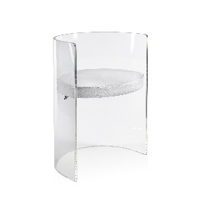 CLOONEY  POLTRONCINA  TRASPARENTE