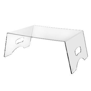 SERVING  VASSOIO  LETTO  TRASPARENTE