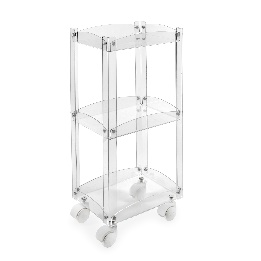 SERVING  CARRELLO  TRASPARENTE