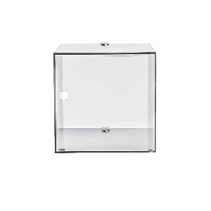 CLIO  MOBILETTO  SINGOLO  TRASPARENTE  DA  PARETE