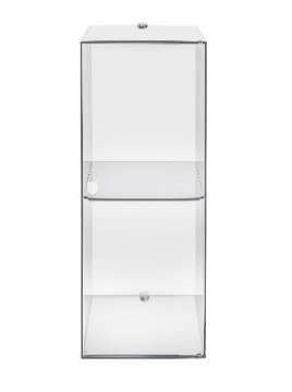 CLIO  MOBILETTO  DOPPIO  TRASPARENTE  DA  PARETE