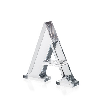 FONT  LETTERA  "A"  TRASPARENTE