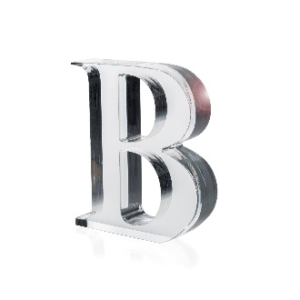 FONT  LETTERA  "B"  TRASPARENTE