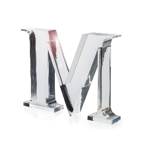 FONT  LETTERA  "M"  TRASPARENTE