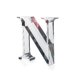 FONT  LETTERA  "N"  TRASPARENTE