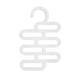 MARINELLA PORTACRAVATTE/FOULARD BIANCO