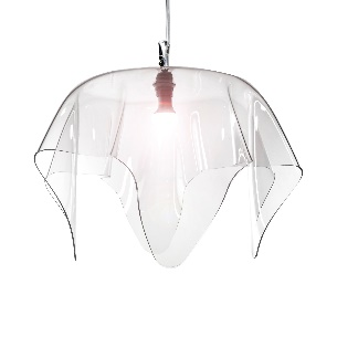 DRAPPEGGI  LAMPADARIO  BIG  TRASPARENTE