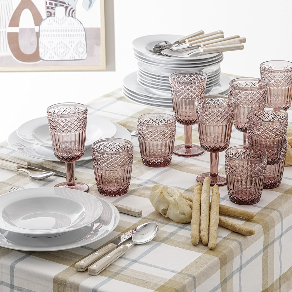 Set 6 calici vino in vetro 270 ml AGADIR