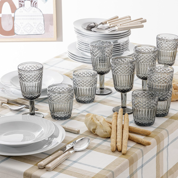 Set 6 calici vino in vetro 270 ml AGADIR