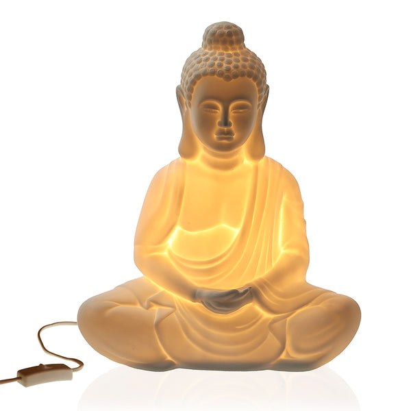 Lampada porcellana Buddha – Nina Maison