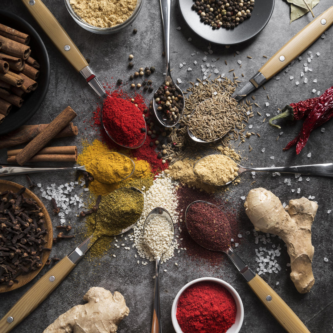 Le spezie più comuni e come usarle in cucina per dare sapore ai tuoi piatti