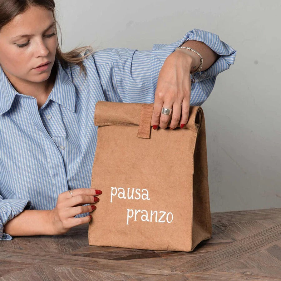 Porta-pranzo termica in fibra