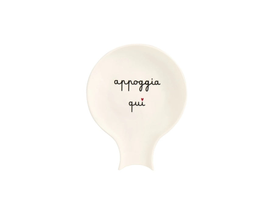 Poggiamestolo in grès APPOGGIA QUI