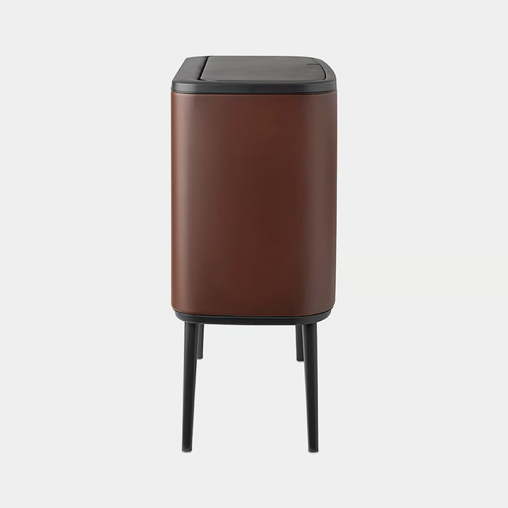 Bo Touch Bin 11 + 23 L Mineral Cosy Brown