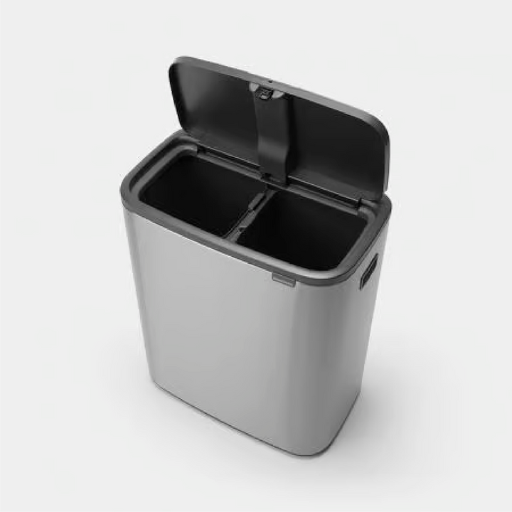 Bo Touch Bin 2 x 30 L acciaio matt fingerprint proof