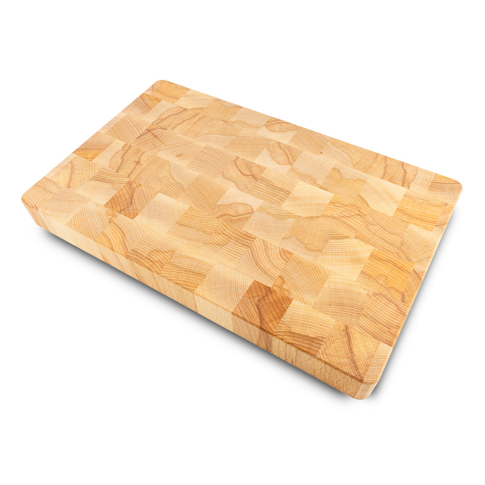 Tagliere in Legno Massiccio di Spessore 4 cm Professionale 60x35 cm