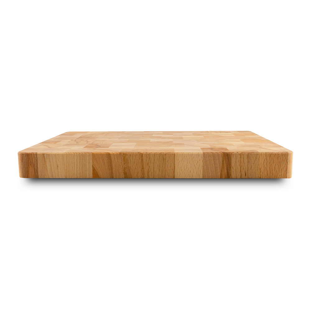 Tagliere in Legno Massiccio di Spessore 4 cm Professionale 50x30 cm