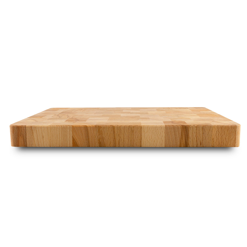 Tagliere in Legno Massiccio di Spessore 4 cm Professionale 60x35 cm