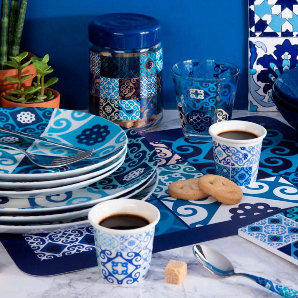 Set 6 bicchierini caffè MAIOLICA BLUE