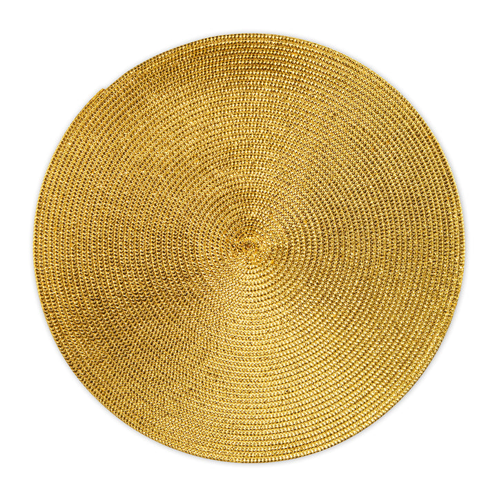 Set 6 tovagliette round Gold 36 cm