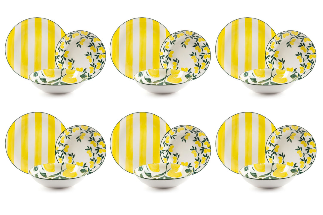 Servizio 18 piatti POSITANO