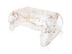 DRAPPEGGI TAVOLINO  BASSO MULTICOLOR
