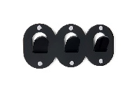 APPENDINO CLIPS NERO TRIO