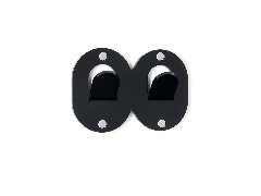 APPENDINO CLIPS NERO DOPPIO