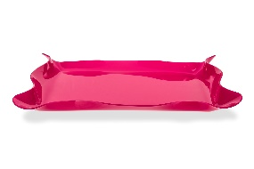 DRAPPEGGI VASSOIO RETTANG.PICCOLO FUXIA