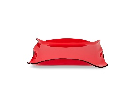 DRAPPEGGI VUOTATASCHE RETT.ROSSO TRASP