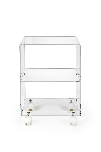 OBVIOUS CARRELLO TRASPARENTE